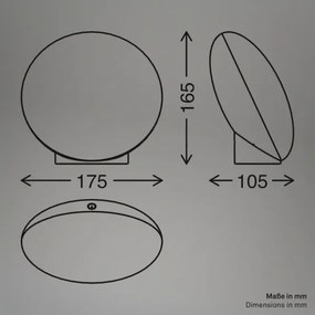 Brilo - Lampada da tavolo ricaricabile dimmerabile LED RGBIC TARA LED/6W/5V Wi-Fi Tuya+telecomando