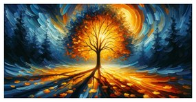 Quadro su tela – Albero della vita nella luce magica