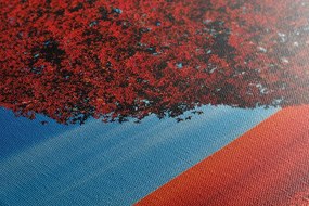 Quadro su tela – Albero stupendo a forma di cuore