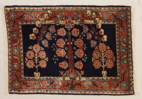 Sarouk Tappeto 50x70 (Iran) Annodato A Mano