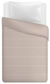 Trapunta singola Pied de Poule beige