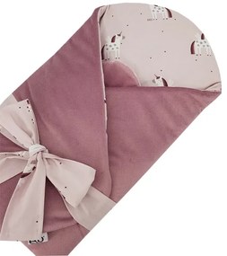 EKO - Coperta fasciante in cotone UNICORN 75x75 cm