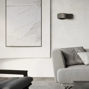 Sollux SL.1020 - Applique  TILA 2xG9/40W/230V 40 cm nera