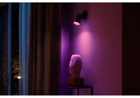 Philips Hue FUGATO LED RGBW dimmerabile 1xGU10/4,2W/230V nero