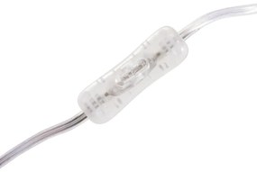 Applique da parete moderna in acciaio senza paralume - Boog