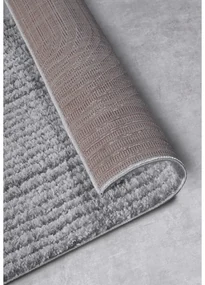 Passatoia grigia 80x240 cm Chappe Light Grey - Elle Decoration