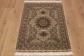 Tabriz Tappeto 120x80 (Iran) Annodato A Mano