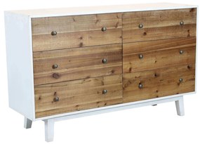 MATRIX - cassettiera in legno con sei cassetti