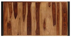 Tavolo da pranzo 140x70x75 cm in legno massello di sheesham