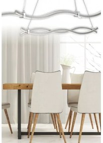 Reality - Lampadario LED a sospensione con filo WAVE LED/16W/230V + LED/9W