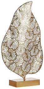 Figura decorativa metallo oro 47 cm LITHIUM Beliani