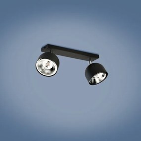 Faretto ALTEA 2xAR111 GU10/50W/230V nero