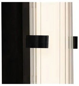 Searchlight 63125-1BK - LED Lampada da bagno CLAMP LED/18W/230V IP44 nero