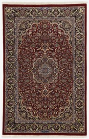 Isfahan Tappeto 170x110 (Iran) Annodato A Mano