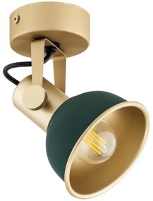 Argon 8247 - Faretto LENORA 1xE14/7W/230V oro/verde