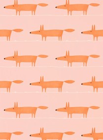 Scion Tapete Midi Fox - Milkshake/ Rose