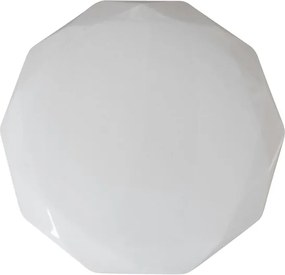 Plafoniera LED dimmerabile HEX LED/72W/230V 3000-6000K Ø 50 cm bianco + telecomando