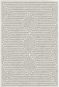 Tappeto a pelo corto lavabile Labyrinth by Jonathan Adler