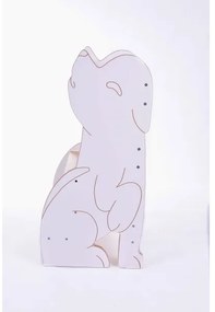 Torre d'apprendimento WOLF bianco/acero