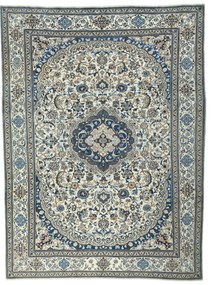 Nain Tappeto persiano 390x290 Beige (Iran) Annodato A Mano