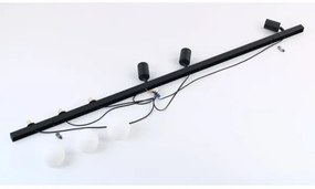 Faretto VOX 3xG9/8W/230V + 3xGU10/10W nero