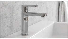 New Line Tq Miscelatore Lavabo Con Cartuccia In Ceramica E Lega Di Ottone Cromo