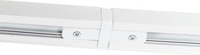 Sistema di illuminazione a binario intelligente con 6 faretti bianchi monofase 300 cm - Iconic Jeana