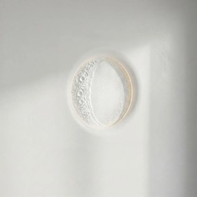 Lampada LED da incasso 175W Luna Crescente 60x60 cm in Gesso