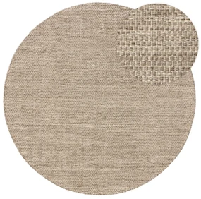 BENUTA - Tappeto di cotone beige 200x300 cm