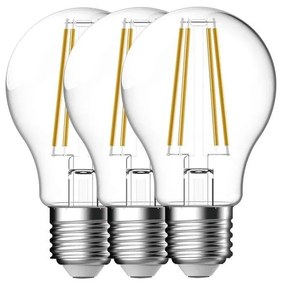 Nordlux - Lampadine Smart 4,7W (600lm) 2200-6500K Clear 3-pack E27 Nordlux