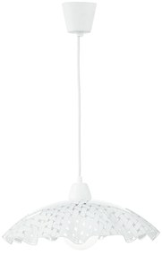 Lampadario Sospensione Cashmere Henging Colore Bianco 60W