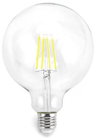 Lampadina LED FILAMENT G125 E27/4W/230V 6500K - Aigostar