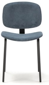 Sedie da pranzo blu in un set di 2 Arus - Marckeric