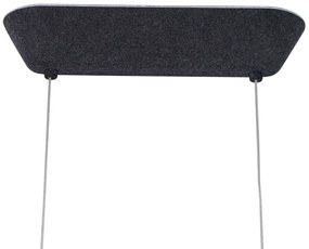 Lampada a sospensione moderna nera con interno grigio con LED dimmerabile a 3 livelli - Dani