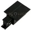 Innesto destro nero per binario incasso 9,8x5,6x3,2cm inc-track-nes...