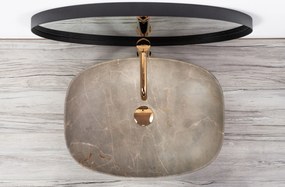 Lavabo da appoggio Rea Freja Beige