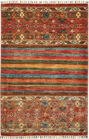 Samarkand Tappeto 90x130 (Pakistan) Annodato A Mano