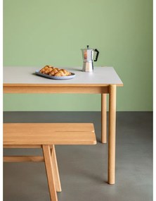 Tavolo da pranzo in rovere 107x190 cm Oblique - Hübsch