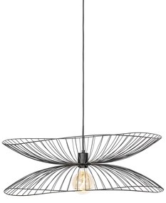 Lampada a sospensione di design nera 66 cm - PUA