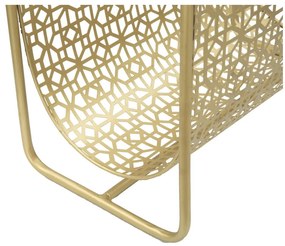 Portariviste in metallo color oro Trivola Glam - Mauro Ferretti