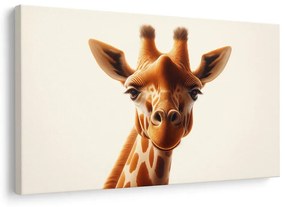 Quadro su tela – Ritratto animale di giraffa