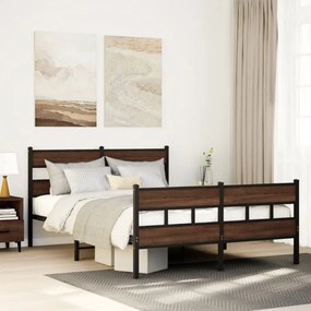 Giroletto Senza Materasso Con Testiera E Pediera 140x190 Cm /