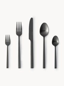 Set di posate spazzolate opache Shine, varie misure