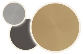 Plafoniera LED Q-PIATO multicolore IP20 cct da bianco caldo a bianco freddo con regolazione di temperatura PAUL NEUHAUS