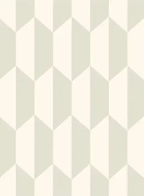 Cole & Son Carta da parati Tile - White & Stone
