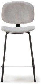 Set di sgabelli da bar grigio chiaro 2pz (altezza seduta 66 cm) Arus - Marckeric