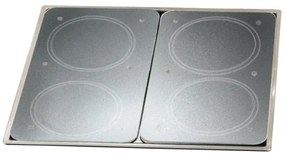 WENKO 2712663100 - Piastra di copertura 30x52 cm trasparente/grigio