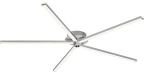 Plafoniera LED Go argento IP20