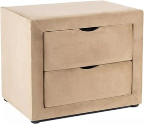 Comodino ET-002 Velvet – beige Bluvel 28