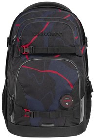 Zaino scuola coocazoo PORTER, Lava Lines, certificato AGR